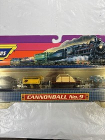 Micro Machines Trains Series Cannonball No. 9 Set Galoob 1989 Sealed New Toy