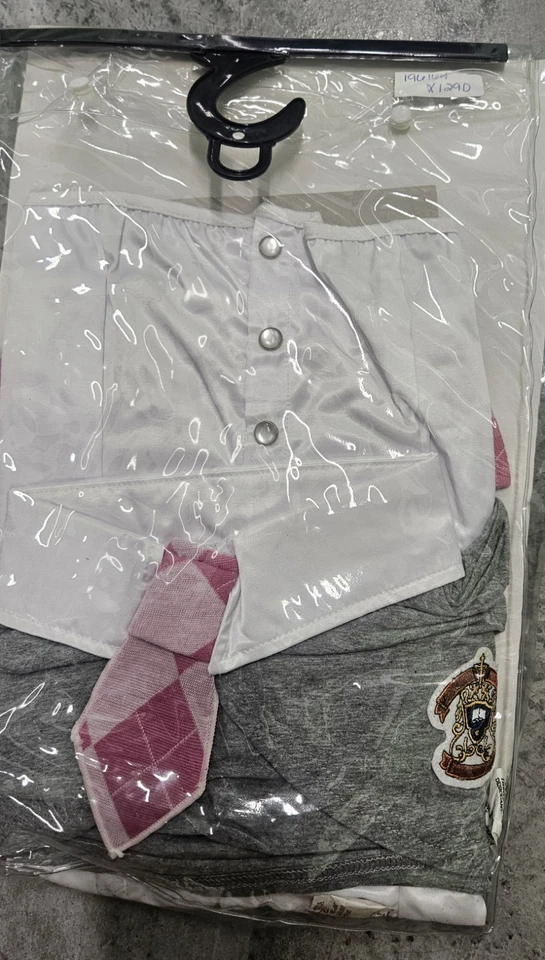 Prep School Girl Costume Coquette  M/L Sexy School Girl - Image 3 of 3