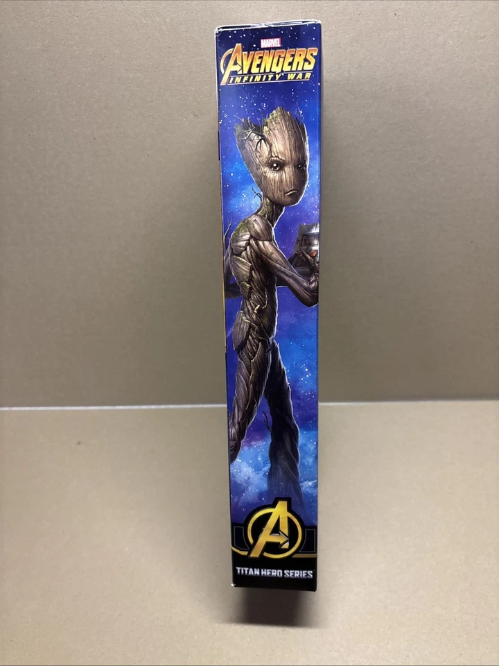 Figura de acción Hasbro Marvel Avengers Infinity War Groot 12" - Serie Titan Hero Foto 4 de 4