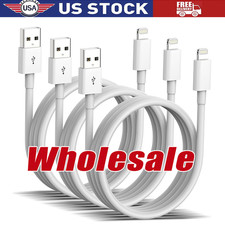 Fast USB Data Charger Cables lot Cords For Apple iPhone 5 S 6 7 8 13 14 X Plus