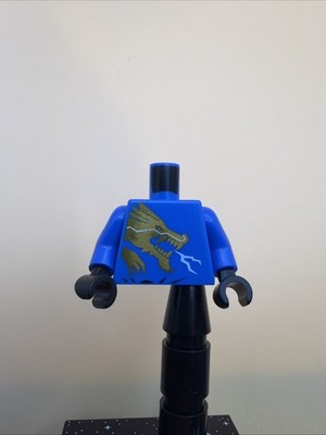 LEGO Ninjago Jay DX Minifigure Dragon Torso/'Jay' with Arms - LEGO