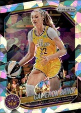 2025 Panini Prizm WNBA - Cameron Brink - #87 Ice Prizms Los Angeles Sparks