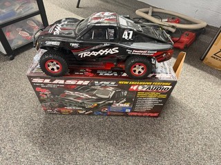 Traxxas 58076 21 1/10 Slash VXL 2WD Camion da corsa corta con audio di bordo