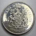 1966 Proof Canadian Silver 50 Cents Half Dollar Coin N71
