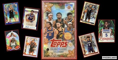 2025-26 Topps Holiday Basketball : INSERTS, PARALLELS, & BASE ''Pick a Card''