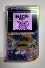 Pearl Clear Nintendo Gameboy DMG w/ IPS Screen