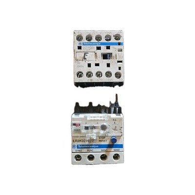 TELEMECANIQUE MOTOR STARTER LR2K0314 LP1K12 10BD 2100002440012221 2F0506221 