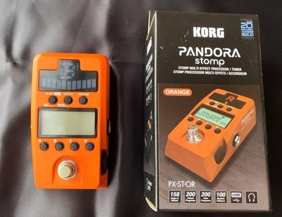 KORG PANDORA Stomp Orange PX-ST-OR - Multi-Effect Processor Pedal with BOX