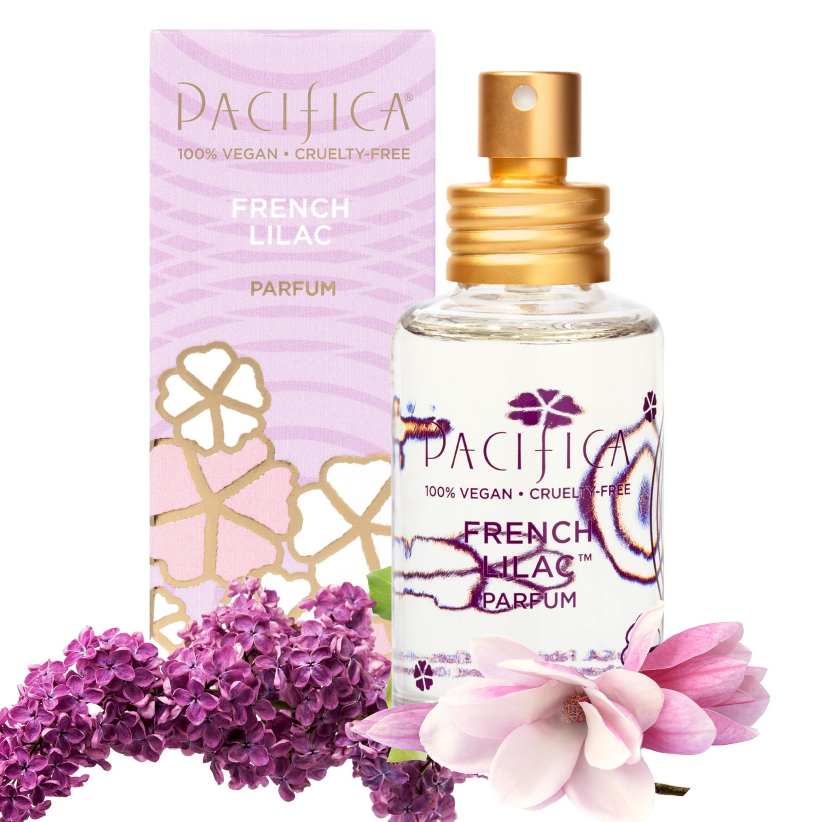 Pacifica French Lilac Clean Perfume 1 Fl Oz Long Lasting Flo