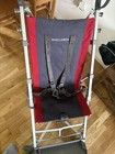 Maclaren Single Pushchair for Unisex Use Red  Grey Colour