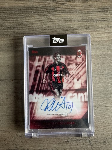 2024-25 Topps AC Milan 125 Anniversario - I Rossoneri Auto Rui Costa Red /49