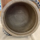 salt glazed Orange stoneware crock Keulse Pot antique Westerwald Floral German — photo 5