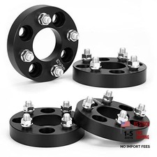 KSP 4x4 Wheel Spacers for Golf Cart - 1" ATV Wheel Spacer Fits 1" Black