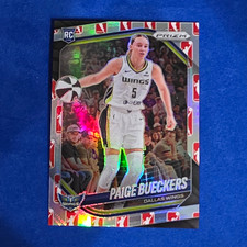 Panini 2025 Prizm WNBA Paige Bueckers Dallas Wings #5 RC WNBA Logo Prizm