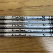 Steel Fiber i80cw S Flex Iron Shaft Set 6-PW /Refined/Golf Clubs