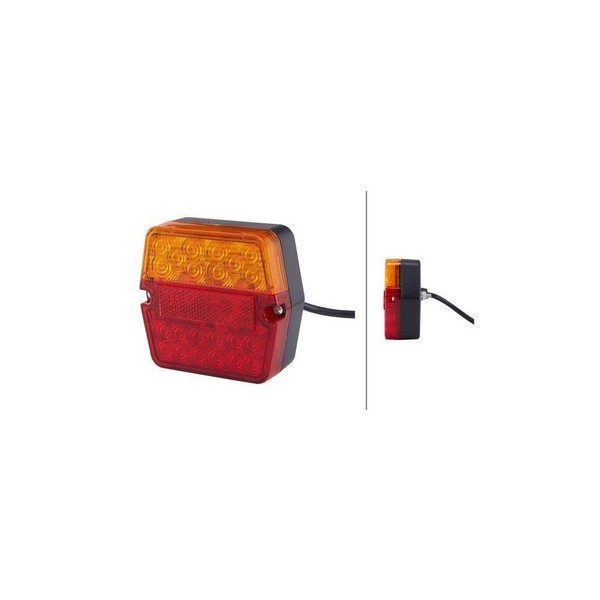 Hella Heckleuchte 2VB 357 023-011 Valuefit FüR Scania, Links, Rechts-image