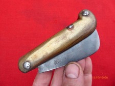 couteau serpette de jardinier vannier .... outil ancien en fer forgé