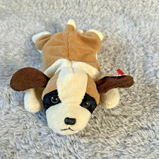 Ty Beanie Babies Bernie St. Bernard Dog Plush Vintage Stuffed Animal Toy