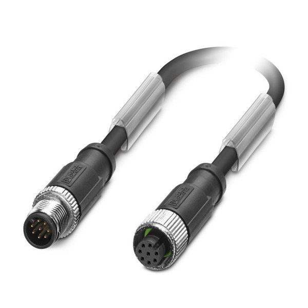 Phoenix Contact - SAC-8P-M12MS/ 1,5-PUR/M12FS Sh - Sensor-/Aktor-Kabel - 1522985-image