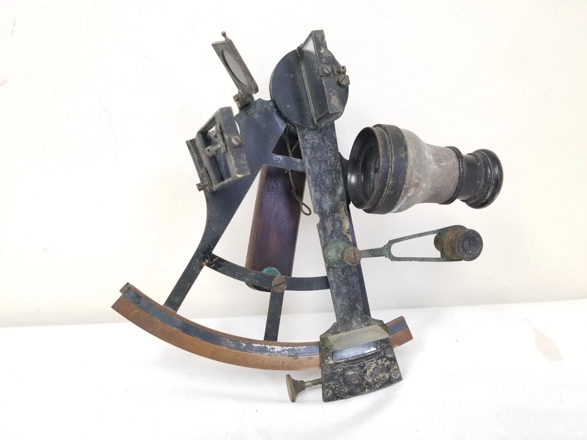 Antique Original WWI Antique Maritime Navigational Instruments for