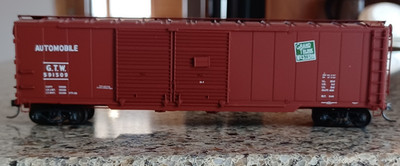 PROTO 2000 SERIES -HO- 50' AUTOMOBILE BOX CAR -W/END DOORS - GTW #591509
