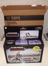 Star Wars Speeder Bike, Scout Trooper & Grogu...