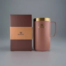 NIB STANLEY  Stay Hot Camp Mug Coffee mocha latte 24 OZ 2025 GIFT BOX- SOLD OUT!