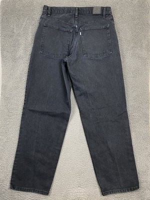 24h発送 LEVI'S Silver Tab 90s USA製 34x34 Levi's Silvertab Jeans VTG 90s Black Baggy Made USA Mens 34x34 | eBay