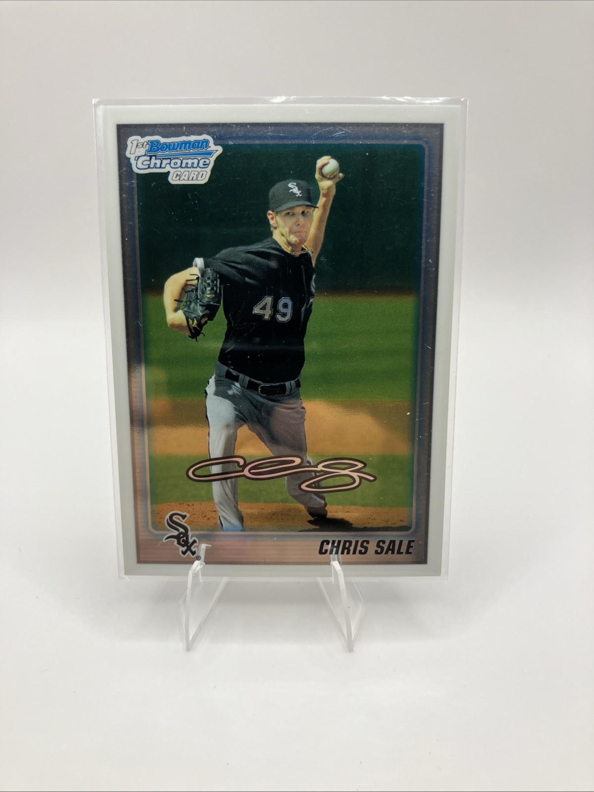2010 Bowman Draft Picks & Prospects - Chrome Draft Picks Chris Sale #BDPP92 (RC)