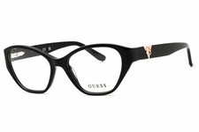 GUESS GU50162-001-51 Eyeglasses Size 51mm 16mm 140mm black Women