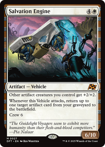 x1 Salvation Engine DFT Aetherdrift MTG 27 MYTHIC M/NM 1x