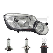Scheinwerfer links H4/H7/P13W mit Tagfahrlicht für Skoda Yeti 5L Osram Lampen