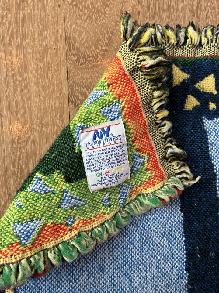 Manta polar The Rugrats Movie 36 x 52 Nickelodeon Promo 1998 vintage Foto 2 de 2