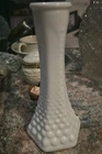 Vintage Milk Glass Hobnail Bud Vase - Made by E. O. Brody #175 White Cleveland