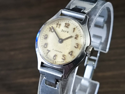  watch bracelet  Vintage Women's Soviet Mechanical Zarya Wristwatch Zaria USSR 