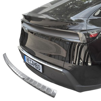Edelstahl Ladekantenschutz chrom passend für Teska Model Y | BJ ab 2025>