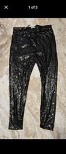 Yours Clothing Sequin Leggings