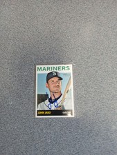 John Jaso Signed In Person 2013 Topps Heritage Mariners Card A20
