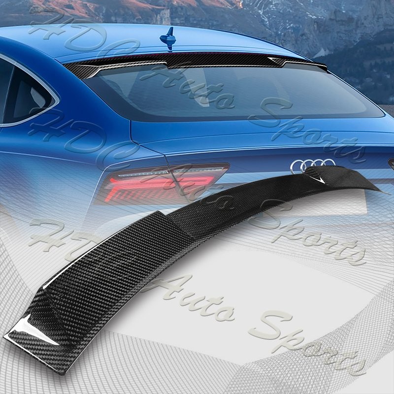 For 2012-2018 Audi A7 S7 RS7 Real Carbon Fiber Rear Roof Window