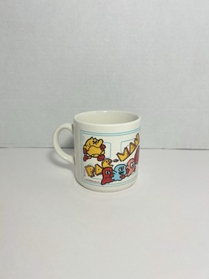 Vintage PAC-MAN Ceramic Coffee Mug Midway Manufacturing Company Grindley England