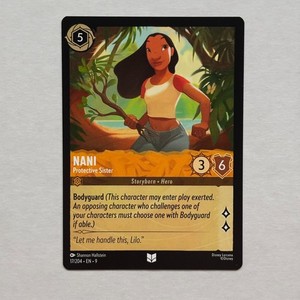 Nani 17/204 Disney Lorcana Fabled Regular Uncommon Card NM