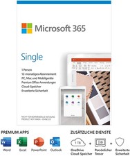 MS Office 365 Single (1 User / 1 Year) PC/MAC ML ESD