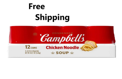 #ad Campbell#x27;s Condensed Chicken Noodle Soup 10.75 oz. 12 ct. Free Shipping $10.53