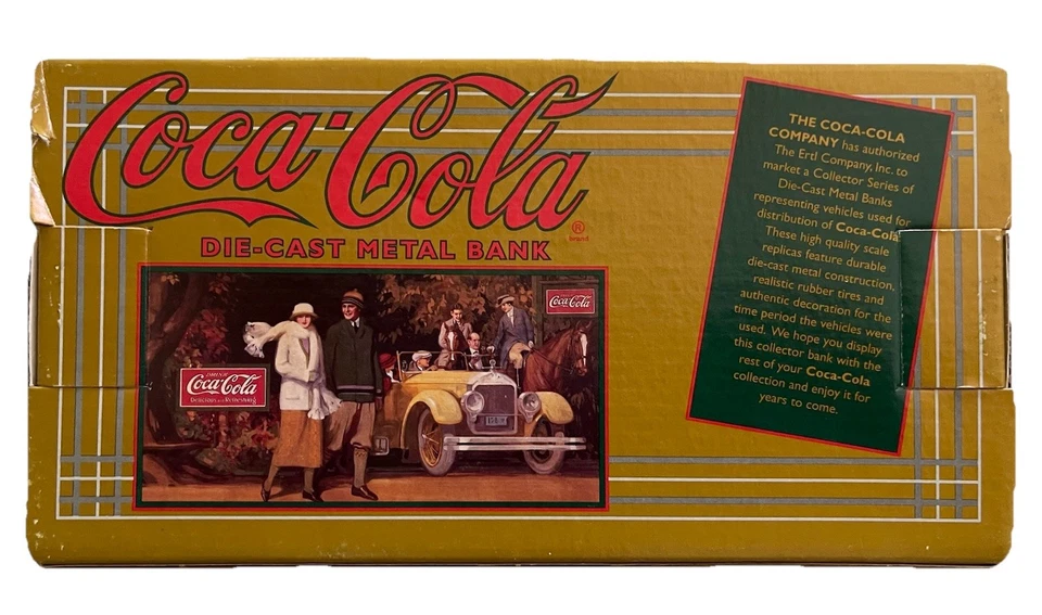 Vintage Coca-Cola Kenworth Tanker Truck Die-Cast Metal Bank by Ertl – 1994 – NIB - Image 3 of 4