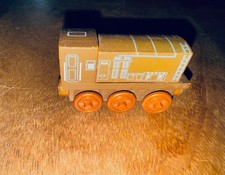 VERY RARE Original Wooden Thomas The Tank Engine Golden Salty Train