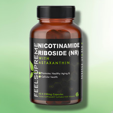 High Strength NR With Astaxanthin Capsules by Feel Supreme - 15000mg - 60 Caps