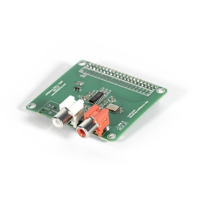 HiFiBerry DAC+ Light mit RCA Ausgang - Soundkarte für Raspberry Pi 3, 2 B+
