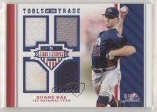 2017 Panini USA Baseball Stars & Stripes Tools of the Trade 2/199 Shane Baz e6p