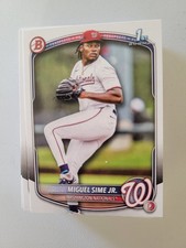 Ethan Petry 2025 Bowman Draft Baseball Card Nationals 20 Count Lot