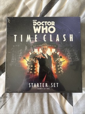 DOCTOR WHO Time Clash Spiel Starterset Neu